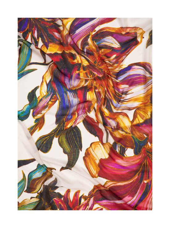 A+more - Ankiita zīda lakats 100 x 100 cm - BLACK/RED/PINK 1 | Stockmann - photo 3