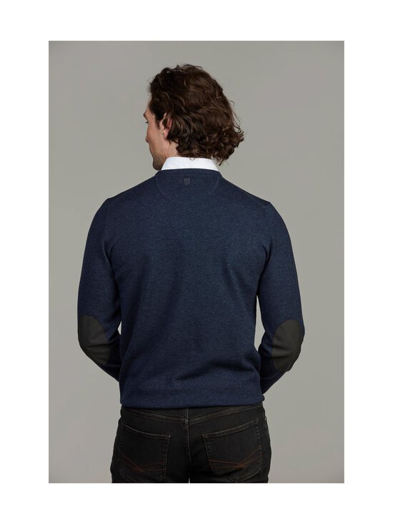 HANSEN&JACOB - Crew Neck Patch -neulepaita - 47 DARK BLUE - photo 2 HANSEN&JACOB - Crew Neck Patch -neulepaita - 47 DARK BLUE | Stockmann - photo 2
