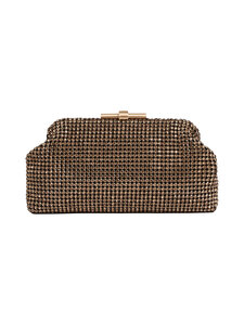Reiss - Adaline Crystal Clutch -käsilaukku - 02 GOLD | Stockmann