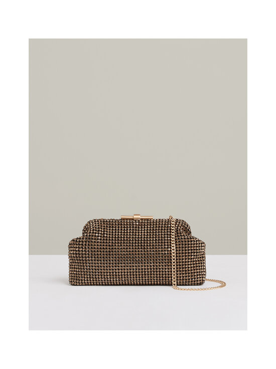 Reiss - Adaline Crystal Clutch -käsilaukku - 02 GOLD | Stockmann - photo 3