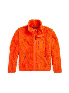 Polo Ralph Lauren - Highpile Fleece -vetoketjutakki - ORANGE Polo Ralph Lauren - Highpile Fleece -vetoketjutakki - ORANGE | Stockmann