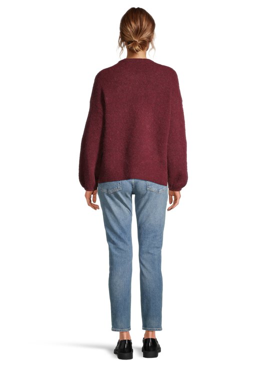 Gestuz - Kampsun GZalpha Slit - 220 BLOOD RED MÉLANGE | Stockmann - photo 3