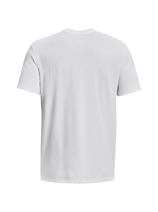 Under Armour - M Logo Embroidered Heavyweight t-paita - 100 WHITE | Stockmann - photo 2