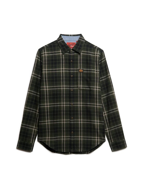 Superdry - Cotton Lumberjack -kauluspaita - H7J FRONTIER CHECK OLIVE GREEN - photo 1 Superdry - Cotton Lumberjack -kauluspaita - H7J FRONTIER CHECK OLIVE GREEN | Stockmann - photo 1
