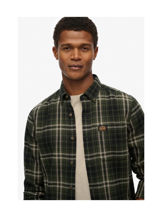 Superdry - Cotton Lumberjack -kauluspaita - H7J FRONTIER CHECK OLIVE GREEN - photo 4 Superdry - Cotton Lumberjack -kauluspaita - H7J FRONTIER CHECK OLIVE GREEN | Stockmann - photo 4