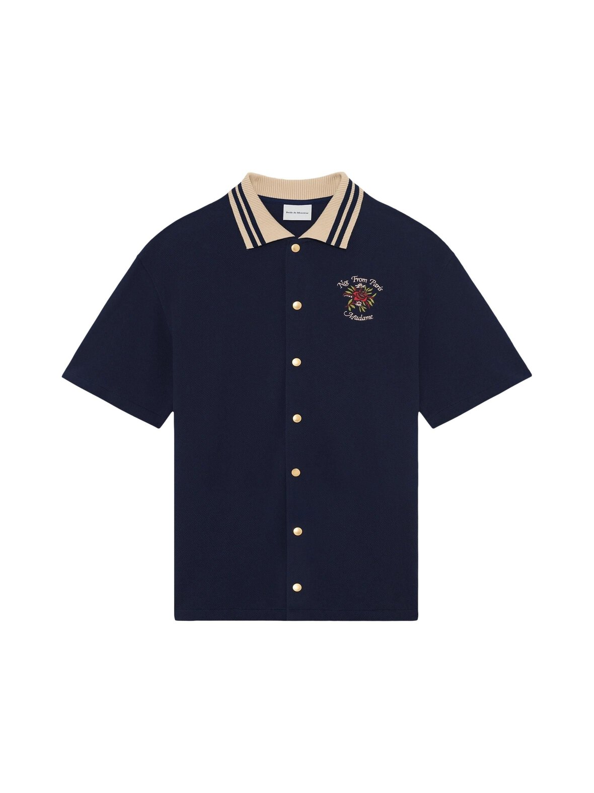 Chemise Piquèe Slogan -pikeepaita