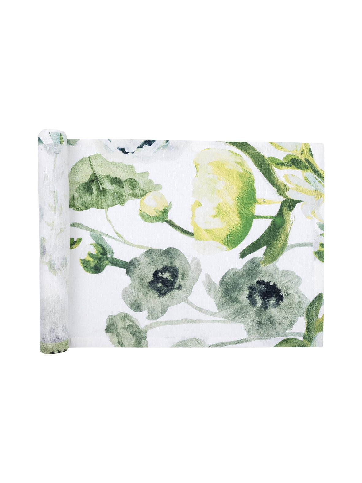 Freesia-kaitaliina pellavasekoitteesta 45 x 160 cm