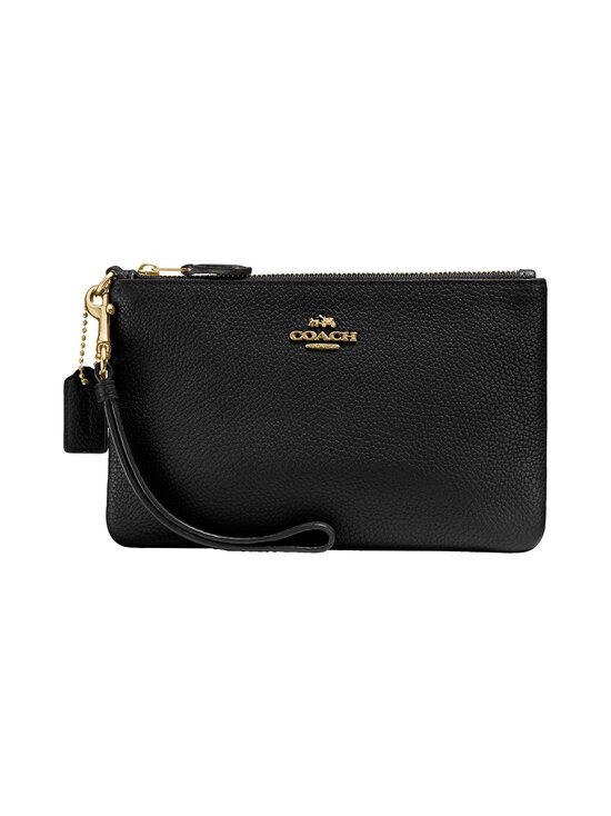 Polished Pebble Small Wristlet -nahkalaukku