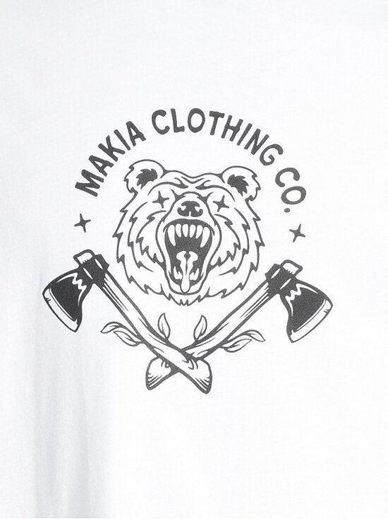 Makia - Kontio t-paita - 001 WHITE | Stockmann - photo 4