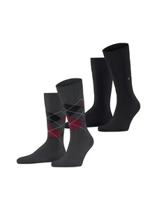 Burlington - Everyday Mix zeķes 2-pāri - 3082 ANTHRA MEL | Stockmann