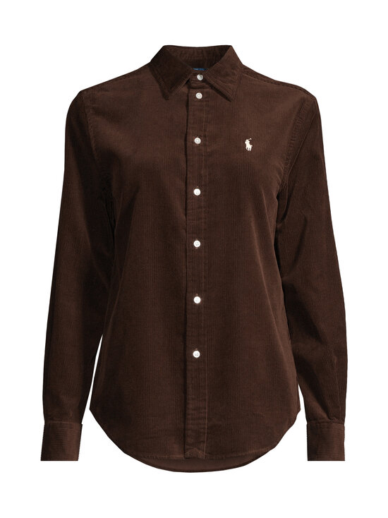 Polo Ralph Lauren - Sport-vakosamettipaita - 009 DARK BROWN | Stockmann - photo 1