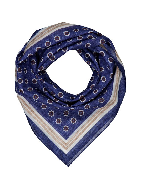 Stockholm Kravatt - Bandana Small Flowers -huivi 70 x 70 cm - 1NAVY | Stockmann - photo 1