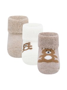 Ewers - Teddy-sukat 3 -pack - 1 CREME | Stockmann