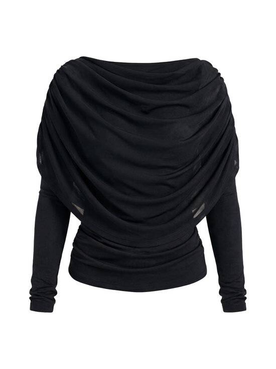 Object - ObjDina Boatneck blūze - BLACK | Stockmann - photo 1
