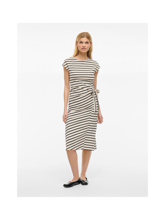Vila - Vipompia O-Neck Cap Sleeve midi kleita - BIRCH STRIPES:BLACK BEAUTY - photo 5 Vila - Vipompia O-Neck Cap Sleeve midi kleita - BIRCH STRIPES:BLACK BEAUTY | Stockmann - photo 5