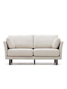 Kave Home - Gilma-sohva - MUSTA,LUONNONVALKOINEN | Stockmann