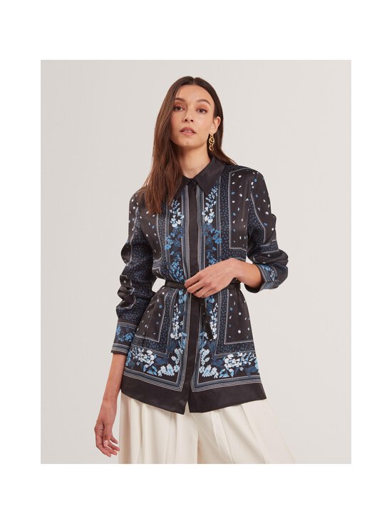 Ted Baker London - Nohva Printed Longline kreklblūze - BLACK - photo 3 Ted Baker London - Nohva Printed Longline kreklblūze - BLACK | Stockmann - photo 3