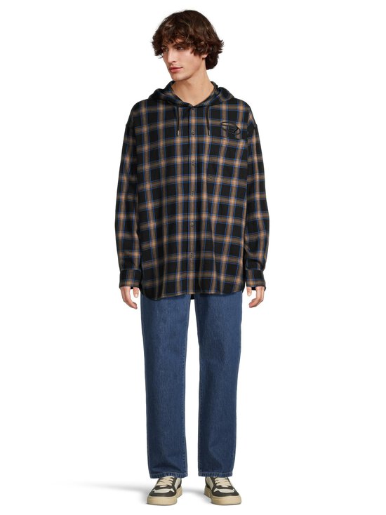 Diesel - Dewny- ruudullinen hupparipaita - BLACK BLACK BLACK | Stockmann - photo 2