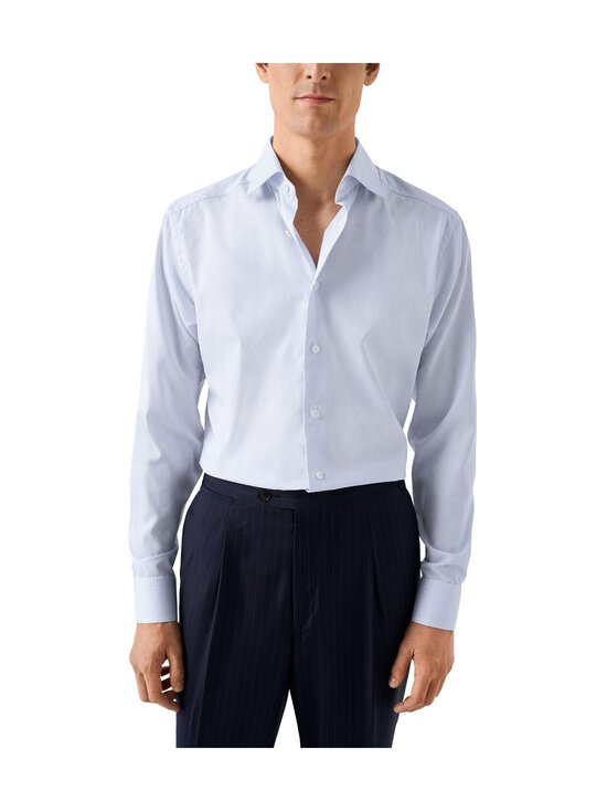 Eton - Slim Fit Stripe Cut Away Collar -kauluspaita - DARK BLUE | Stockmann - photo 5