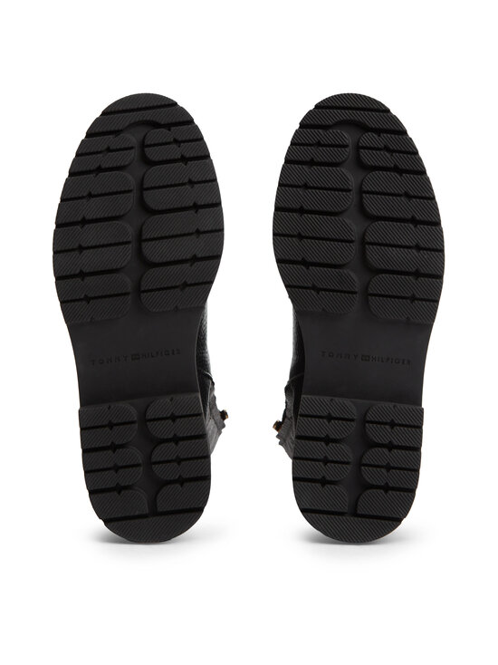 Tommy Hilfiger - Emboss Grain Leather -nilkkurit - BDS BLACK | Stockmann - photo 6