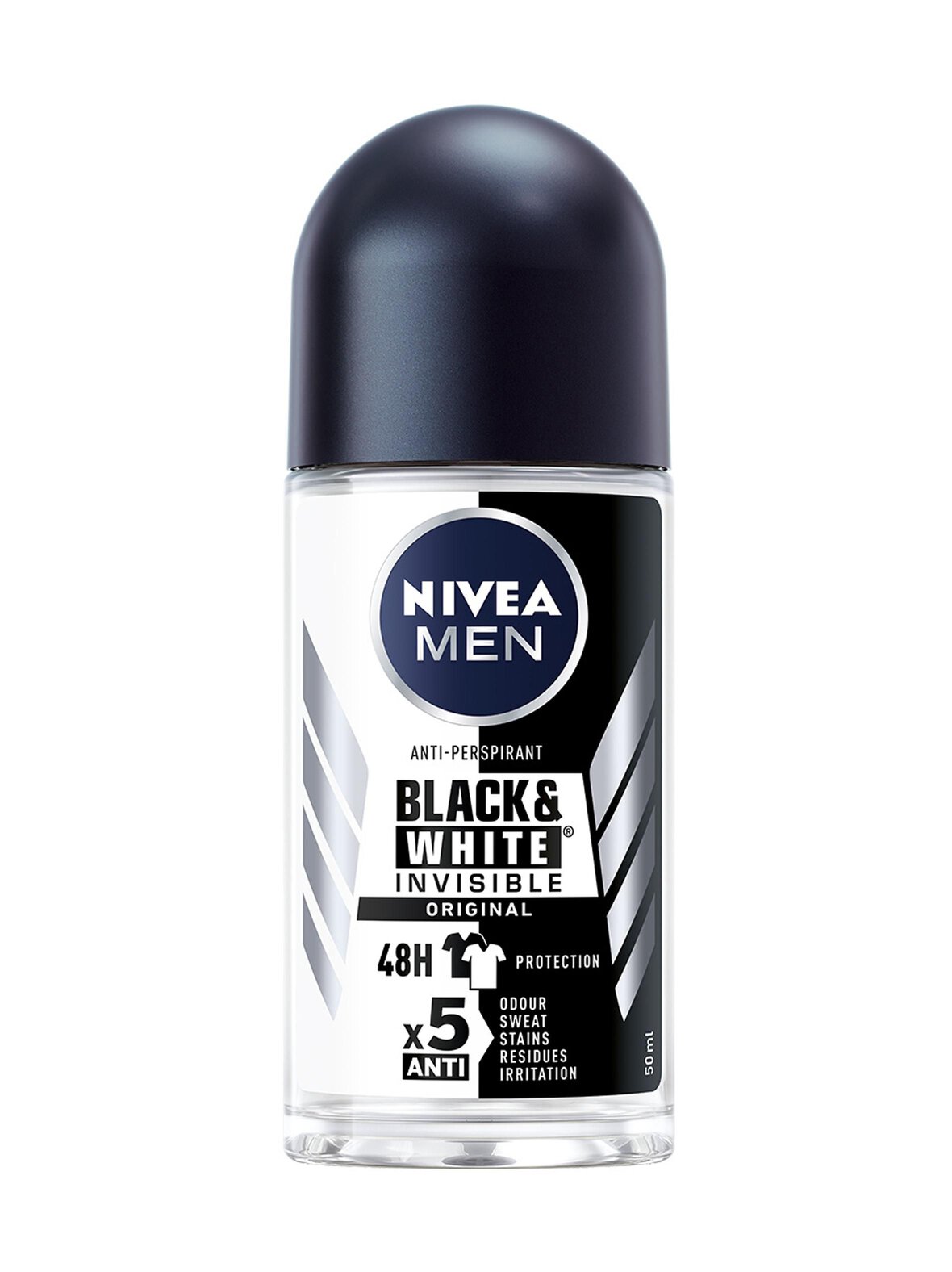 Nivea Men Invisible For Black & White Original -antiperspirantti 50 ml