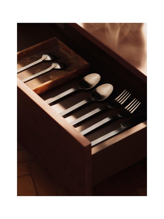 Ferm Living - Stelo-aterimet 4 kpl - BRUSHED STAINLESS STEEL | Stockmann - photo 3