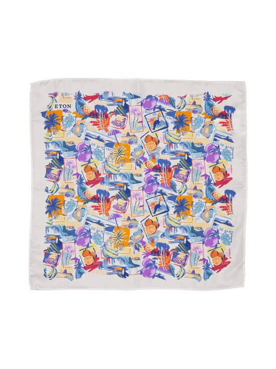Eton - Siidist taskurätik Postcard Twill - 00 WHITE | Stockmann - photo 1