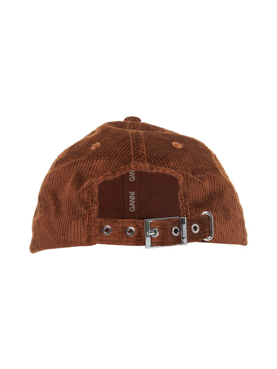 Ganni - Vakosamettilippalakki - 900 TORTOISE SHELL | Stockmann - photo 2