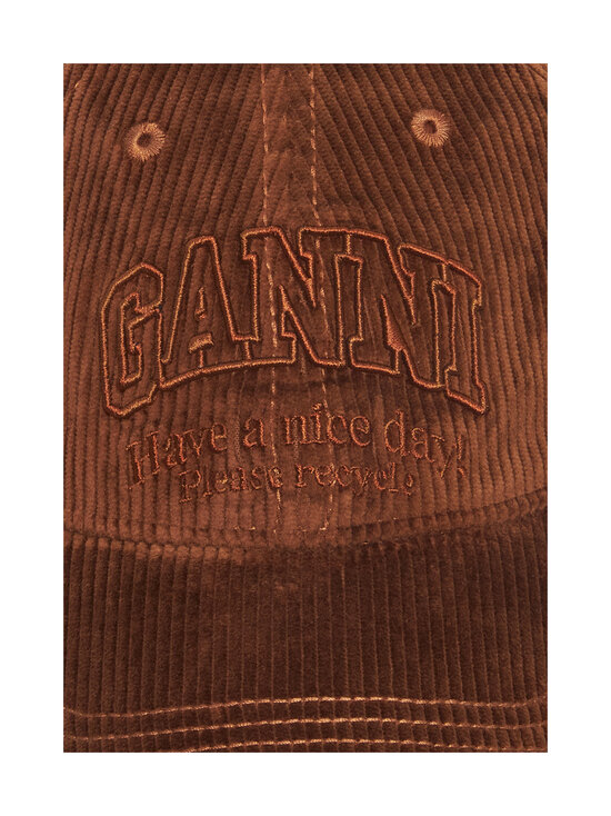 Ganni - Vakosamettilippalakki - 900 TORTOISE SHELL | Stockmann - photo 3