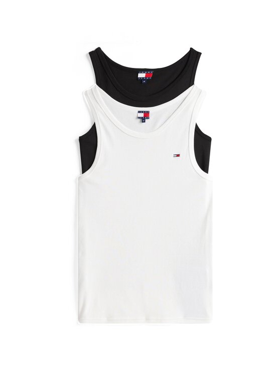 Tommy Jeans - XSlim-ribbitopit 2-pack - 0XZ ECRU / BLACK | Stockmann - photo 1