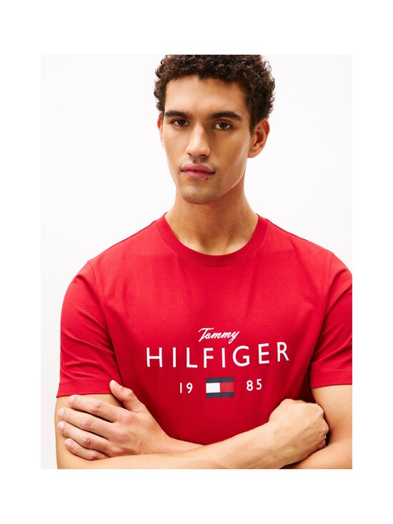 Tommy Hilfiger - Brand Love t-paita - XLD MEDIUM RED | Stockmann - photo 5