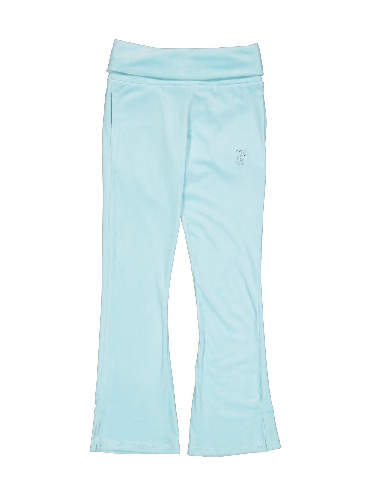 Juicy Fold Over Waist Jogger -samettihousut