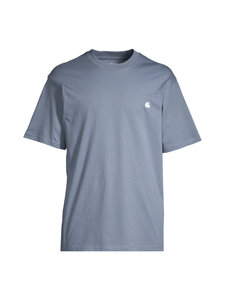 Carhartt WIP - Madison T-krekls - 3S2XX SHADY BLUE / WHITE | Stockmann