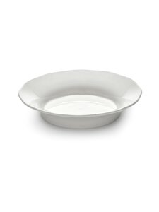 Serax - Silhouette High Side Plate L  -lautanen - 001 WHITE | Stockmann