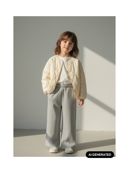 Name It - Dressipüksid NkfOsanne X-Wide - GREY MELANGE | Stockmann - photo 2