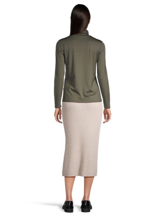 ESSENTIALS by Stockmann - Trikotaažsärk Judith Rollneck - LT.KHAKI GREEN - photo 3 ESSENTIALS by Stockmann - Trikotaažsärk Judith Rollneck - LT.KHAKI GREEN | Stockmann - photo 3