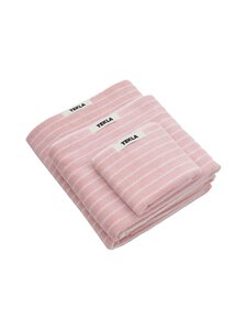 Tekla - Terry striped dvielis - SHADED PINK STRIPES | Stockmann