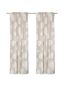 Pentik - Lilia-verhot 2 kpl - LIGHT BROWN | Stockmann