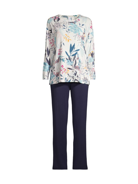 Damella - Flower-pyjamapaita ja pyjamahousut - 049 MULTICOLOUR - photo 1 Damella - Flower-pyjamapaita ja pyjamahousut - 049 MULTICOLOUR | Stockmann - photo 1