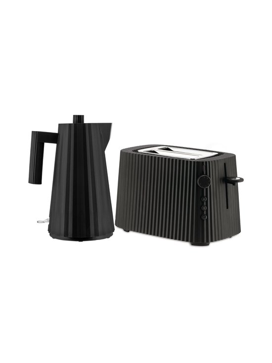 Alessi - Plissé- vedenkeitin ja leivänpaahdin - BLACK | Stockmann - photo 1