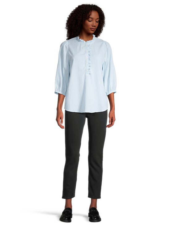 Freequent - Rolly blūze - CHABRAY BLUE, STAR OFFWHITE - photo 2 Freequent - Rolly blūze - CHABRAY BLUE, STAR OFFWHITE | Stockmann - photo 2