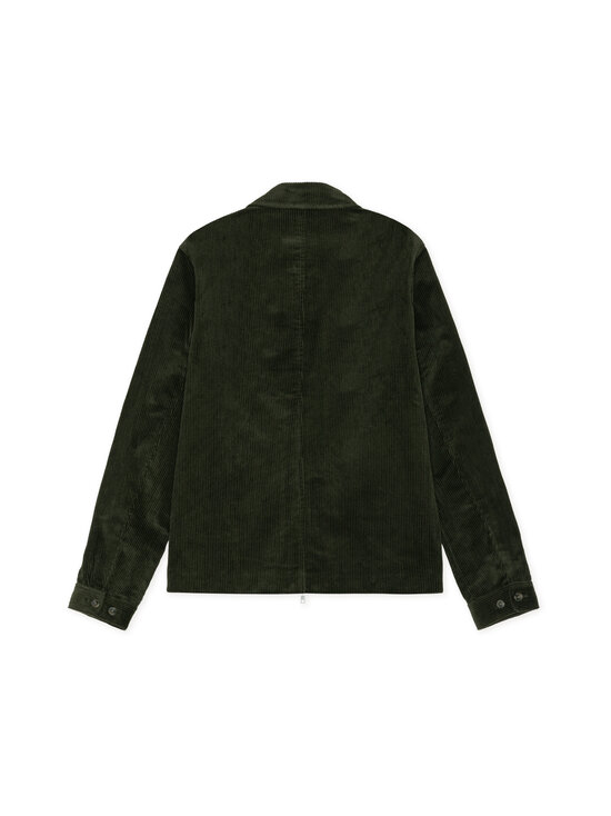Les Deux - Corduroy Zipper Coach -takki - 528 ROSIN GREEN | Stockmann - photo 2