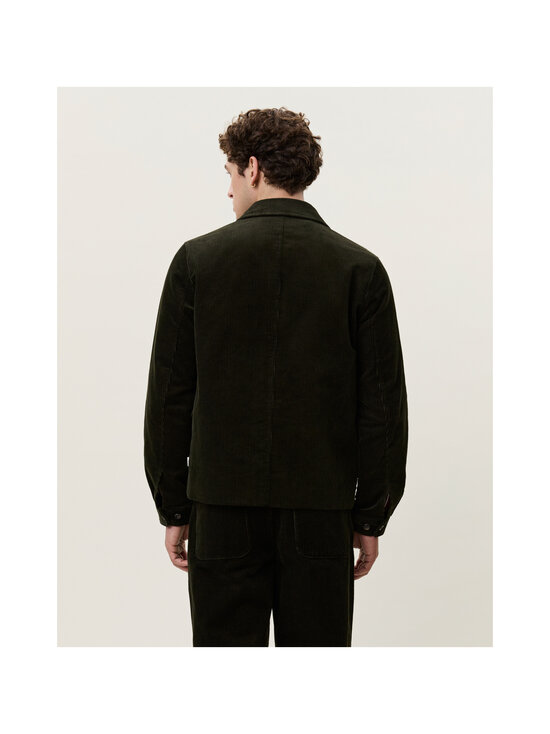Les Deux - Corduroy Zipper Coach -takki - 528 ROSIN GREEN | Stockmann - photo 4