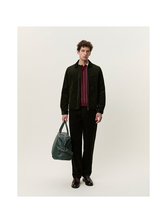 Les Deux - Corduroy Zipper Coach -takki - 528 ROSIN GREEN | Stockmann - photo 7