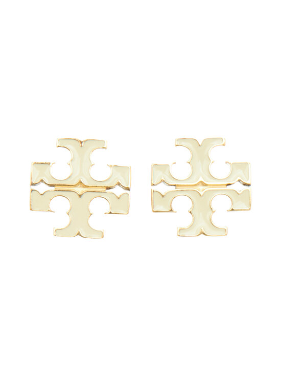 Tory Burch - Small Icon Enamel -nappikorvakorut - NEW IVORY | Stockmann - photo 1