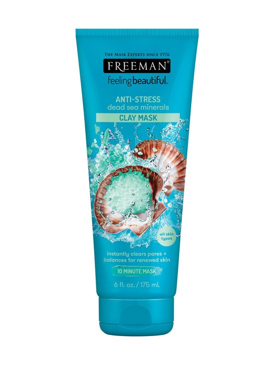 Anti-Stress Dead Sea Minerals Clay Mask -kasvonaamio 175 ml