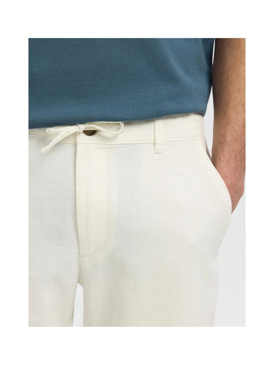 Selected - Slmregular Brody -puuvillasekoiteshortsit - CLOUD DANCER | Stockmann - photo 6