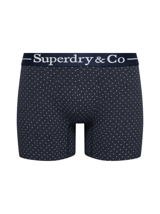 Superdry - Sdry & Co Triple Pack bokseršorti - O5J BLUE POLKA/STRIPE | Stockmann - photo 1