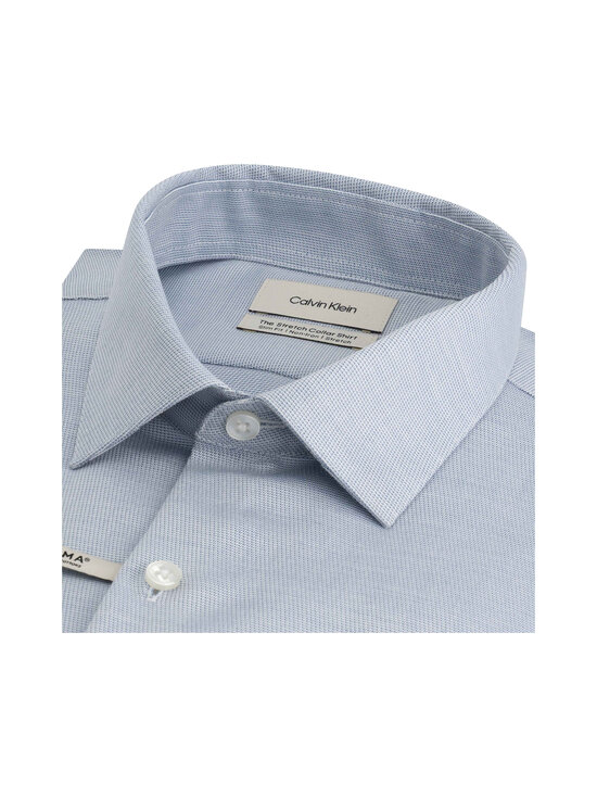 Calvin Klein Menswear - Slim Stretch Collar -kauluspaita - 7KU BIJOU BLUE | Stockmann - photo 3