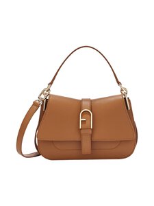 Furla - Flow Mini Top Handle -nahkalaukku - RY000 BRANDY | Stockmann